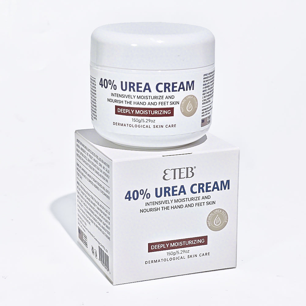 Crème à l'urée ETEB, crème hydratante à la vitamine E pour le corps, soin des mains et des pieds secs