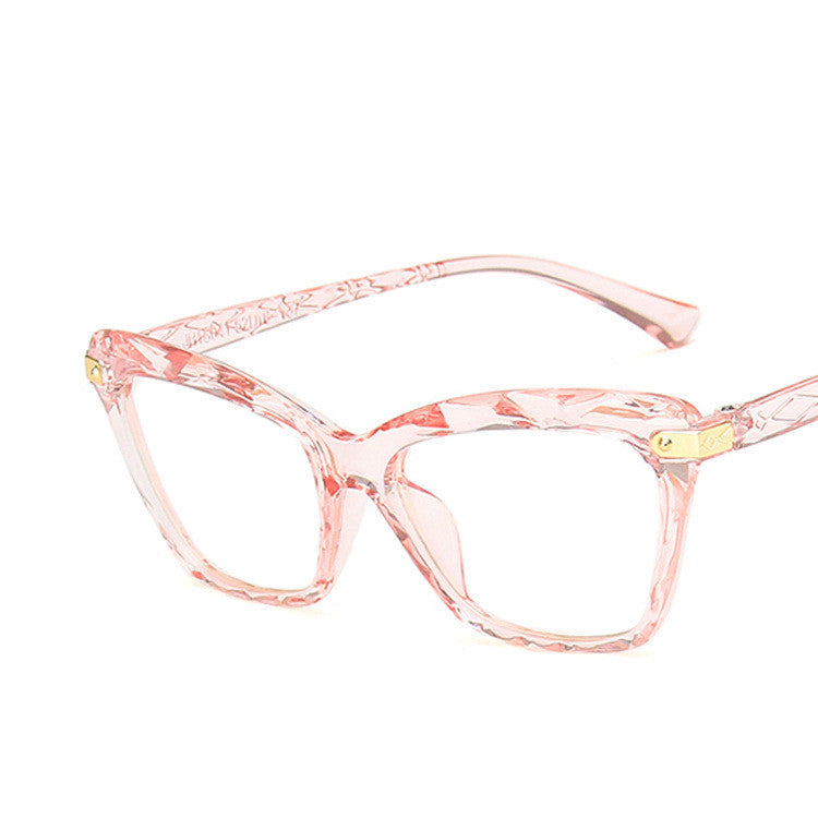 Lunettes œil-de-chat multifacettes anti-lumière bleue