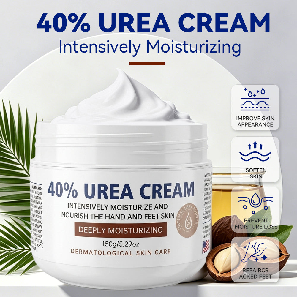 Crème à l'urée ETEB, crème hydratante à la vitamine E pour le corps, soin des mains et des pieds secs