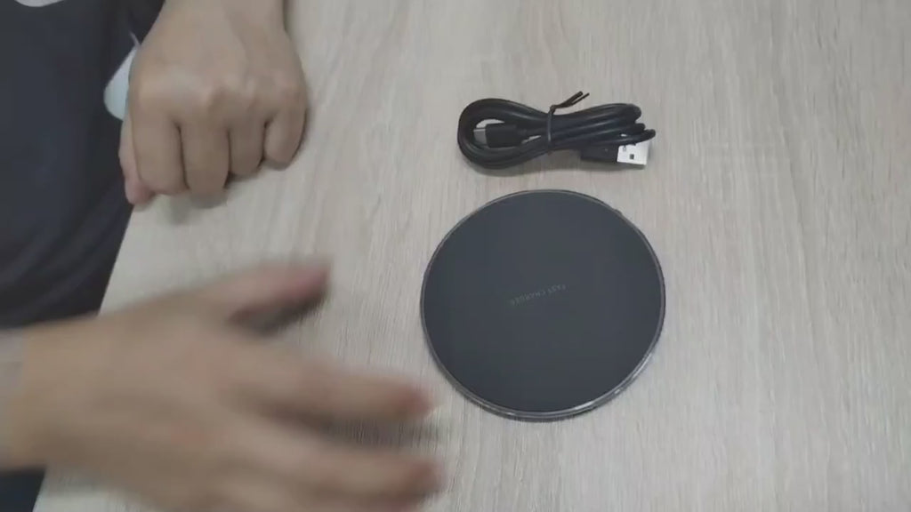 Chargeur sans fil pour iPhone, tapis de charge rapide sans fil pour Samsung haute vitesse